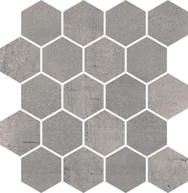 Мозаика Paradyz Space Grafit Hexagon матовая 25,8х28 см M-C-258X280-1-SPAC.GTHE
