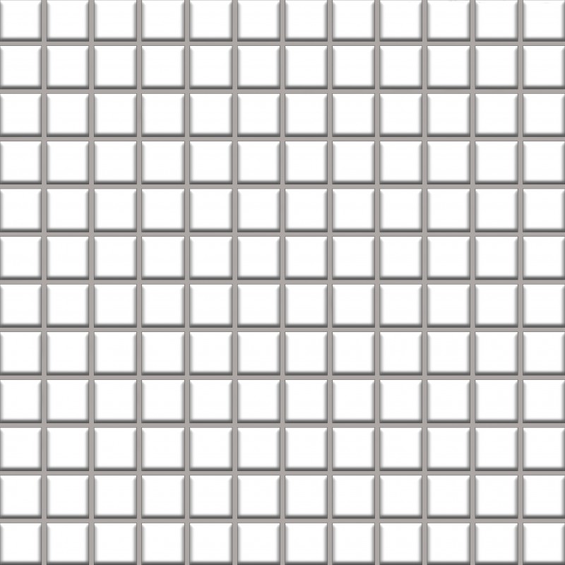 Мозаїка Paradyz Altea Bianco K.2,3X2,3 глянсова 29,8х29,8 см M-P-298X298-1-ALTE.BI---2