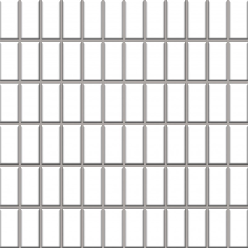 Мозаика Paradyz Altea Bianco K.2,3X4,8 глянцевая 29,8х29,8 см M-P-298X298-1-ALTE.BI24-2