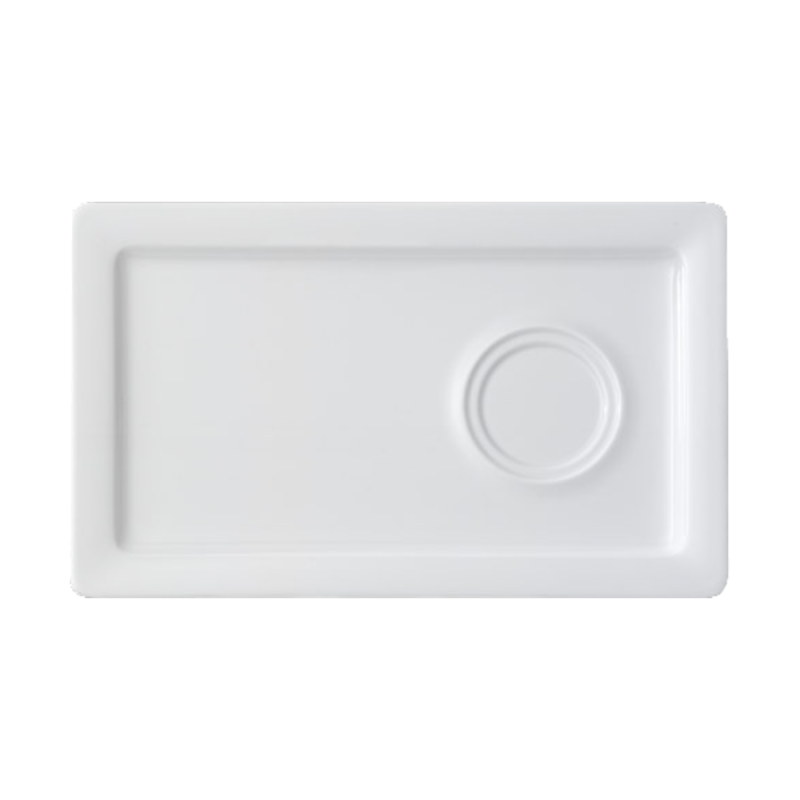 Тарелка прямоугольная Villeroy & Boch Affinity 27х16 см белый 16-4004-2830