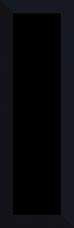 Плитка настенная Paradyz Tamoe Nero глянцевая 9,8х29,8 см S-K-098X298-1-TAMO.NE