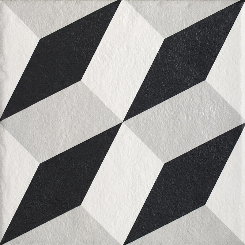 Плитка керамограніт Paradyz Modern Gres Szkl. Struktura Motyw A 19,8x19,8 см RS--198X198-1-MODN.--A