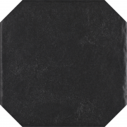 Плитка керамограніт Paradyz Modern Nero Gres Szkl. Struktura Octagon 19,8x19,8 см RS--198X198-1-MODN.NEOKT2