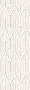 Плитка настінна Paradyz Nightwish Bianco B 25х75 см SSR-250X750-1-NIGH.BIB