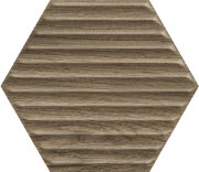 Плитка настінна Paradyz Serene Brown Heksagon 19,8х17,1 см SS--198X171-1-SERE.BR