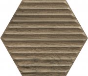Плитка настінна Paradyz Serene Brown Heksagon 19,8х17,1 см SS--198X171-1-SERE.BR