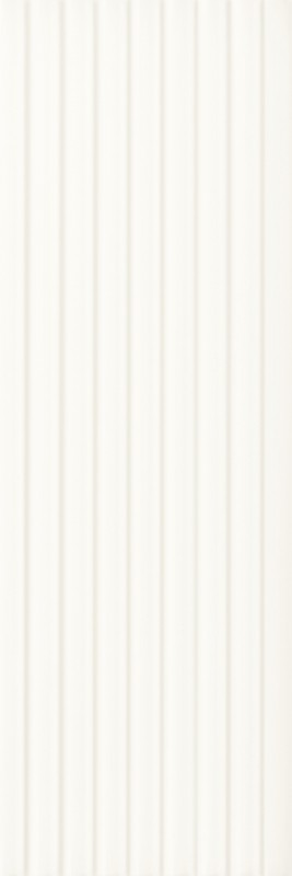Плитка настенная Paradyz Elanda Bianco Struktura Stripes 25х75 см SSR-250X750-1-ELAN.BIST