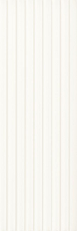 Плитка настенная Paradyz Elanda Bianco Struktura Stripes 25х75 см SSR-250X750-1-ELAN.BIST