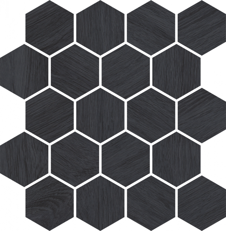 Мозаика Paradyz Taiga Grafit Wood 25,8х28 см M-C-258X280-1-TAIG.GTWO