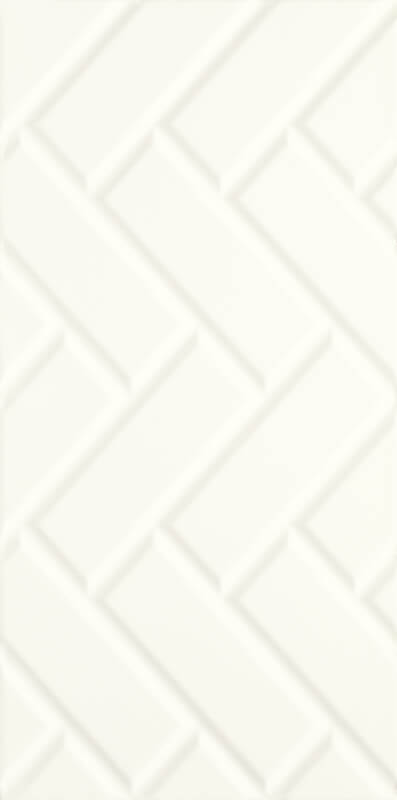 Плитка настінна Paradyz Moonlight Bianco A Struktura 29,8х59,8 см SSR-295X595-1-MOON.BIA