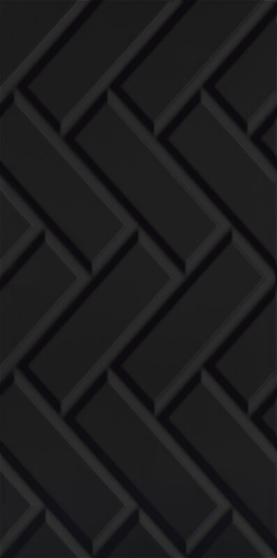 Плитка настенная Paradyz Moonlight Nero A Struktura 29,8х59,8 см SSR-295X595-1-MOON.NEA