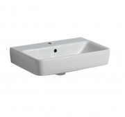 Раковина для ванной Geberit Selnova Compact 65x40 см фарфор белый 501.890.00.1