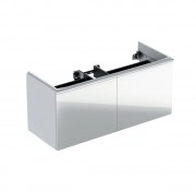 Тумба под раковину Geberit Acanto 119х47,6 см ДСП/стекло белый 502.355.01.2