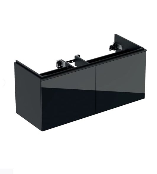 Тумба под раковину Geberit Acanto 119х47,6 см ДСП/стекло лава 502.355.JK.2