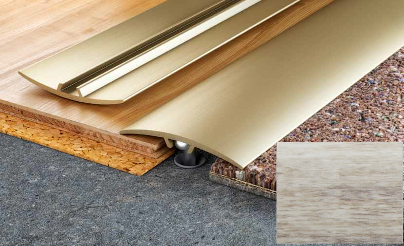 Алюминиевый порог Salag Stratus S11 0.91 м палисандр S11121