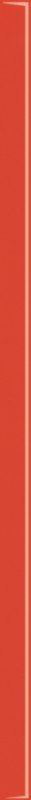 Фриз скляний Paradyz Uniwersalna Listwa Szklana Red 2,3х60 см LG--023X600-1-LISZ.RE---5
