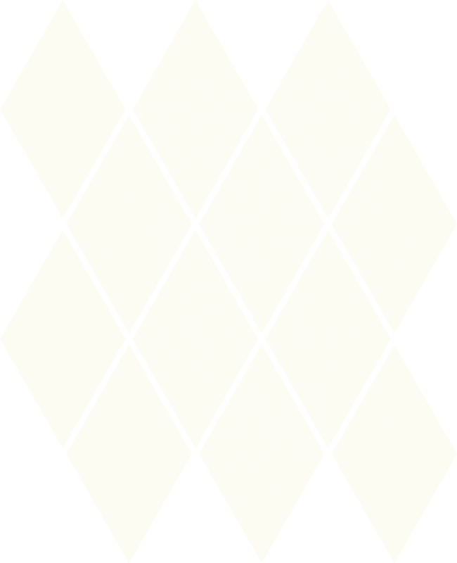 Мозаїка Paradyz Uniwersalna Mozaika Prasowana Bianco Romb Pillow 20,6х23,7 см M-P-206X237-1-UNIW.BIROPI