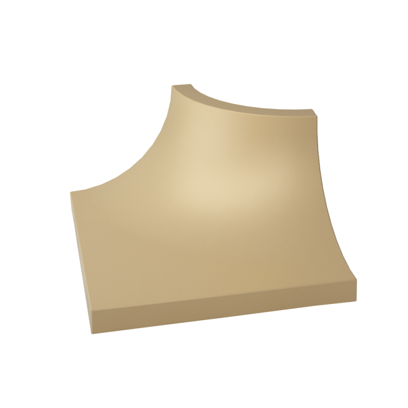 Уголок Paradyz Gamma Bezowa Ksztaltka C матовый 3х4 см K---030X040-1-GAMA.BEC-M