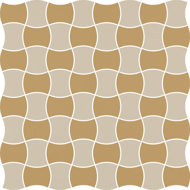 Мозаїка Paradyz Modernizm Bianco Prasowana K.3,6X4,4 Mix C 30,86x30,86 см M-P-309X309-1-MODM.BIMXC