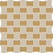 Мозаїка Paradyz Modernizm Bianco Prasowana K.3,6X4,4 Mix C 30,86x30,86 см M-P-309X309-1-MODM.BIMXC