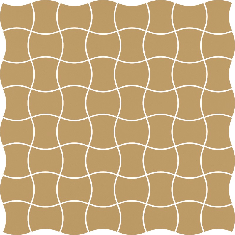 Мозаїка Paradyz Modernizm Ochra Prasowana K.3,6X4,4 30,86x30,86 см M-P-309X309-1-MODM.OC