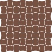 Мозаика Paradyz Modernizm Brown Prasowana K.3,6X4,4 30,86x30,86 см M-P-309X309-1-MODM.BR