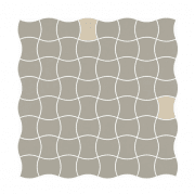 Мозаїка Paradyz Modernizm Grys Prasowana K.3,6X4,4 Mix B 30,86x30,86 см M-P-309X309-1-MODM.GRMXB