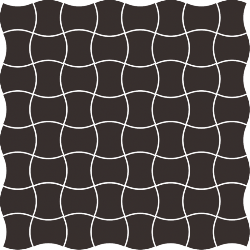 Мозаика Paradyz Modernizm Nero Prasowana K.3,6X4,4 30,86x30,86 см M-P-309X309-1-MODM.NE
