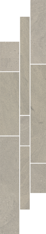 Декор Paradyz Rockstone Antracite Listwa Mix Paski 14,3х71 см L---143X710-1-ROCK.ANPAMX