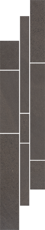 Декор Paradyz Rockstone Umbra Listwa Mix Paski 14,3х71 см L---143X710-1-ROCK.UMPAMX