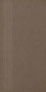 Ступінь Paradyz Intero Brown Stopnica Prasowana Mat. 29,8X59,8 см Q-R-298X598-1-INTE.BR--SP