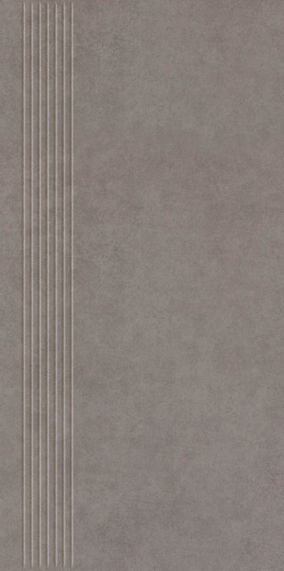 Ступень Paradyz Intero Grafit Stopnica Prasowana Mat. 29,8X59,8 см Q-R-298X598-1-INTE.GT--SP