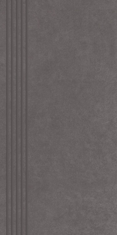Сходинка Paradyz Intero Grafit Stopnica Prosta Nacinana Mat. 29,8X59,8 см QN--298X598-1-INTE.GTSP-M