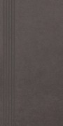 Ступень Paradyz Intero Nero Stopnica Prosta Nacinana Mat. 29,8X59,8 см QN--298X598-1-INTE.NESP-M