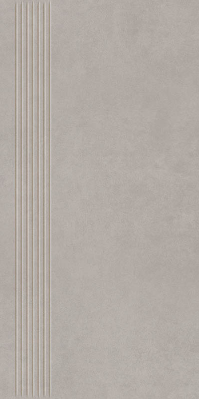 Ступень Paradyz Intero Silver Stopnica Prasowana Mat. 29,8X59,8 см Q-R-298X598-1-INTE.SI--SP