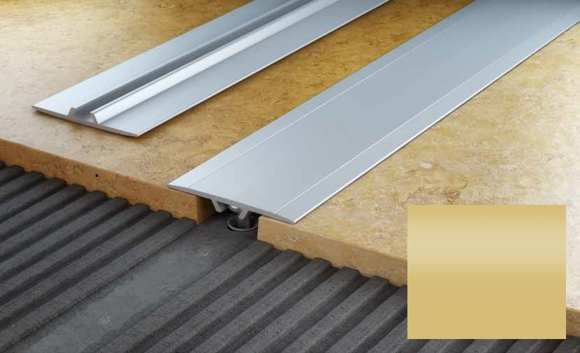 Алюмінієвий поріг Salag Stratus S12 1.82 м золотий анoдірованний  S12310