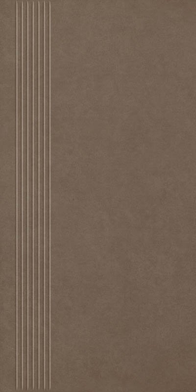 Ступень Paradyz Intero Brown Stopnica Prasowana Mat. 29,8X59,8 см Q-R-298X598-1-INTE.BR--SP