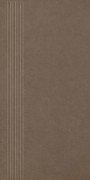 Ступень Paradyz Intero Brown Stopnica Prasowana Mat. 29,8X59,8 см Q-R-298X598-1-INTE.BR--SP