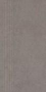 Ступень Paradyz Intero Grys Stopnica Prasowana Mat. 29,8X59,8 см Q-R-298X598-1-INTE.GR--SP