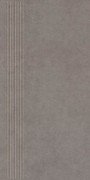 Ступінь Paradyz Intero Grys Stopnica Prasowana Mat. 29,8X59,8 см Q-R-298X598-1-INTE.GR--SP
