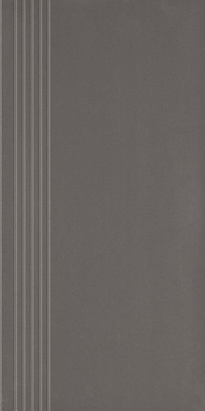 Ступень Paradyz Doblo Grafit Stopnica Prosta Nacinana Mat. 29,8X59,8 см QN--298X598-1-DOBL.GTSP-M