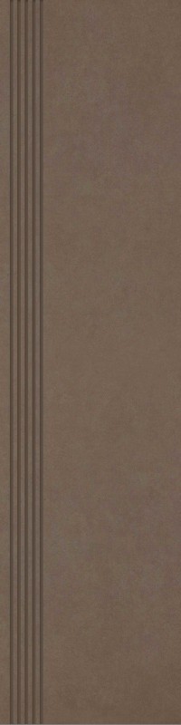 Ступень Paradyz Intero Brown Stopnica Prosta Nacinana Mat. 29,8X119,8 см QN--0,3X1,2-1-INTE.BRSP-M