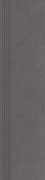 Сходинка Paradyz Intero Grafit Stopnica Prosta Nacinana Mat. 29,8X119,8 см QN--0,3X1,2-1-INTE.GTSPM2