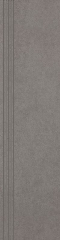 Ступень Paradyz Intero Grys Stopnica Prosta Nacinana Mat. 29,8X119,8 см QN--0,3X1,2-1-INTE.GRSP-M