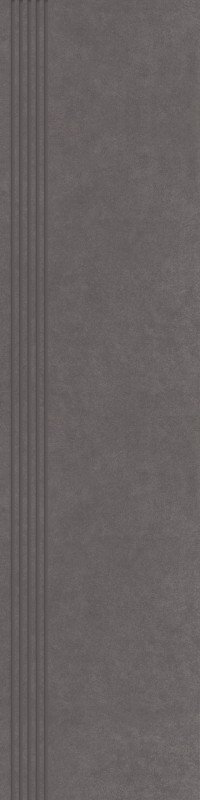 Сходинка Paradyz Intero Grafit Stopnica Prosta Nacinana Mat. 29,8X119,8 см QN--0,3X1,2-1-INTE.GTSPM2