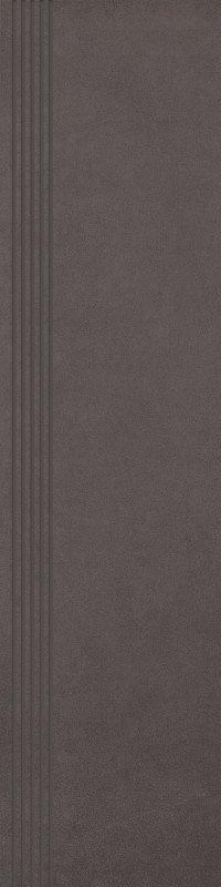 Сходинка Paradyz Intero Nero Stopnica Prosta Nacinana Mat. 29,8X119,8 см QN--0,3X1,2-1-INTE.NESP-M