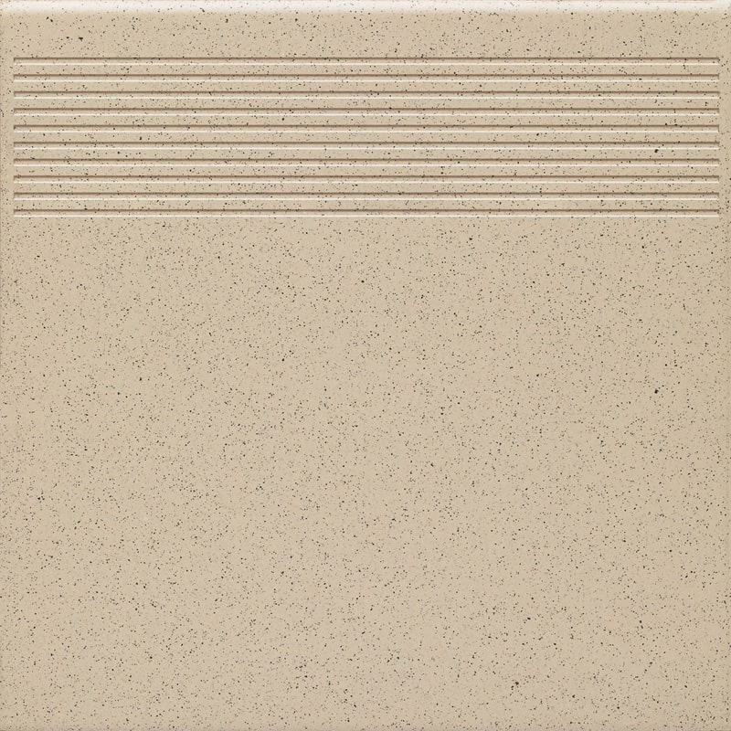 Сходинка Paradyz Bazo Beige Stopnica Prosta Gres Sol-Pieprz Mat. 30х30 см Q---300X300-1-BAZO.BEST-2