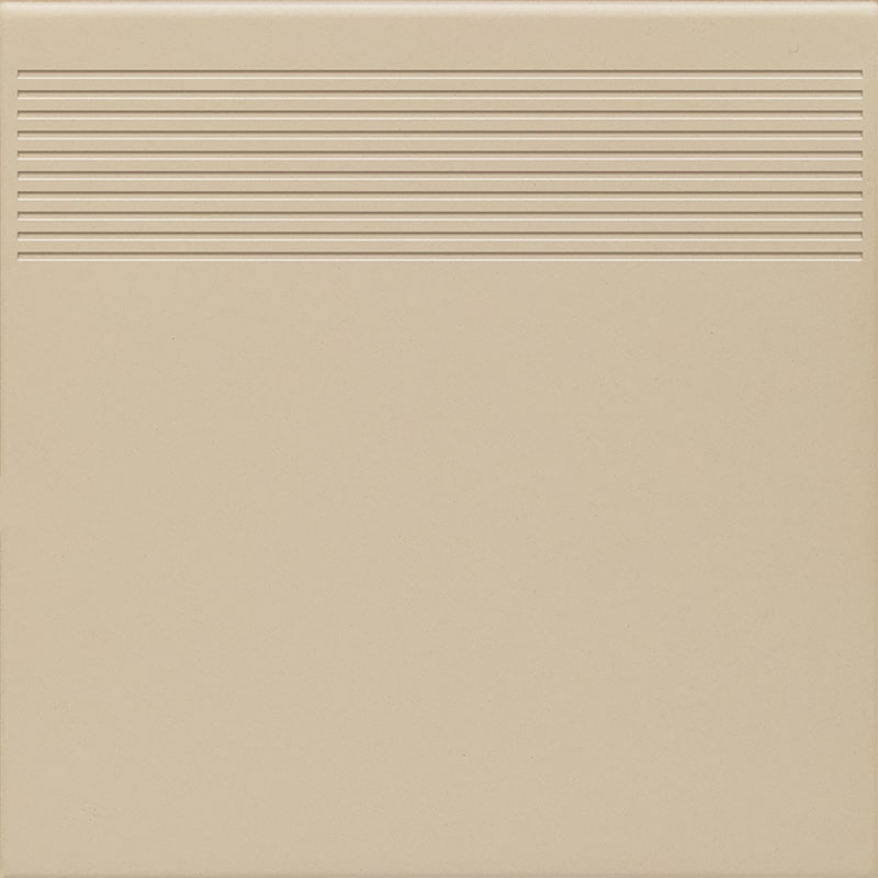 Сходинка Paradyz Bazo Beige Stopnica Prosta Gres Monokolor Mat. 30х30 см Q---300X300-1-BAZO.BESTMO