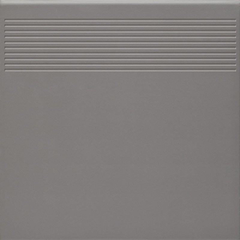 Ступінь Paradyz Bazo Nero Stopnica Prosta Gres Monokolor Mat. 30х30 см Q---300X300-1-BAZO.NESTMO