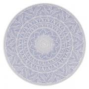 Tарелка без краев Villeroy & Boch Algo Blue 25см голубой 16-4057-2630